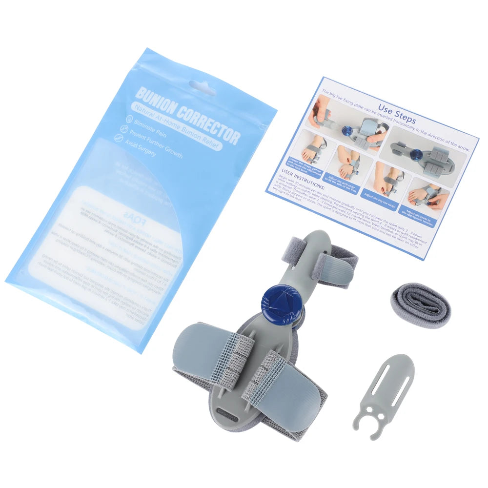 Adjustable Bunion Corrector for Hallux Valgus Support