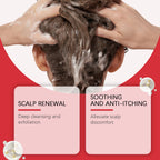 Deep Cleansing Exfoliating Scalp Scrub for Dandruff and Oily Hair