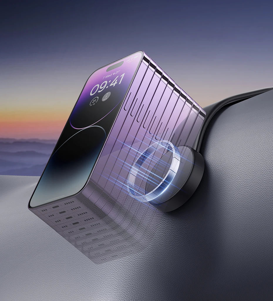 Magnetic Foldable Car Phone Holder for Dashboard