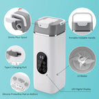Portable Electric Juicing Cup with Digital Display