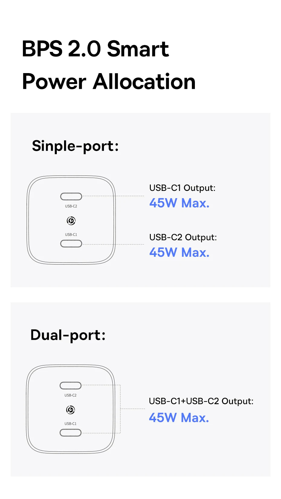 100W GaN Fast Wall Charger with 3 Ports for Laptops and Phones - 27