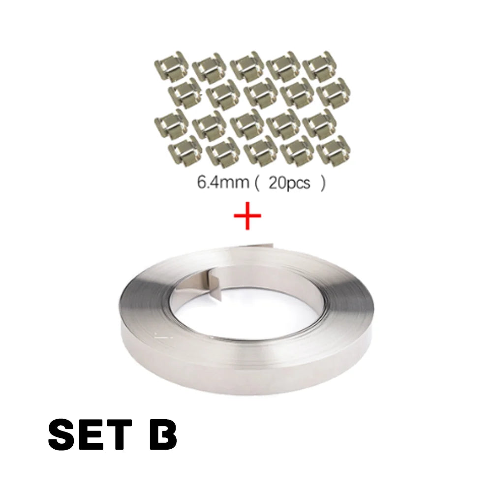 Stainless Steel Banding Tool and Tensioner Set
