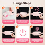 Cordless Heated Massage Belt for Menstrual Cramps