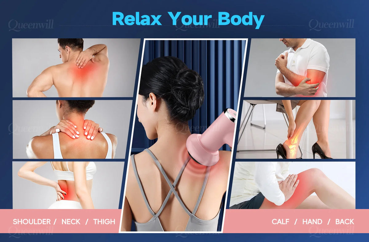 Portable Electric Handheld Body Sculpting Massage Gun