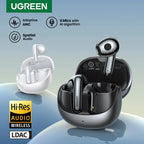 Adaptive Noise Cancelling Wireless Earbuds with LDAC Hi-Res Audio
