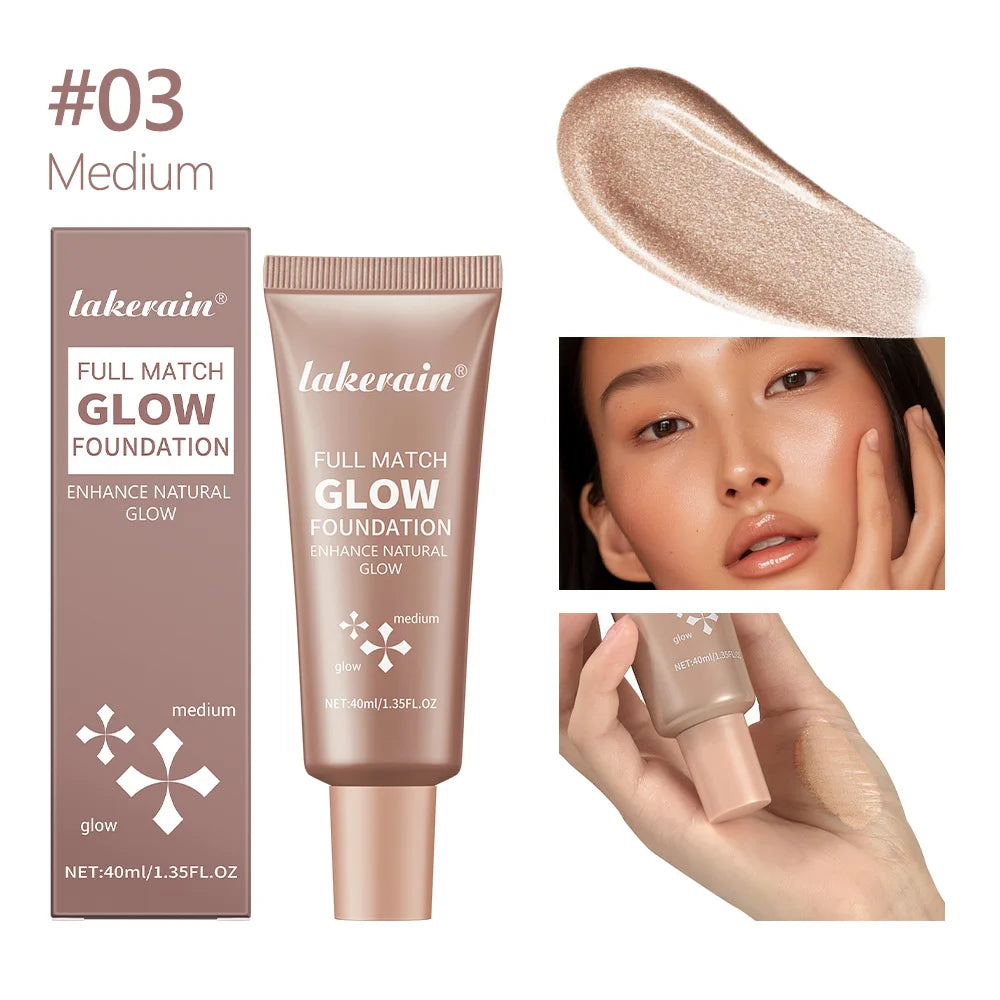 Liquid Illuminating Glow Foundation and Highlighter