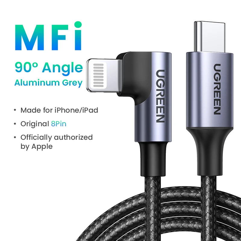 USB-C to Lightning PD Fast Charging Cable for iPhone