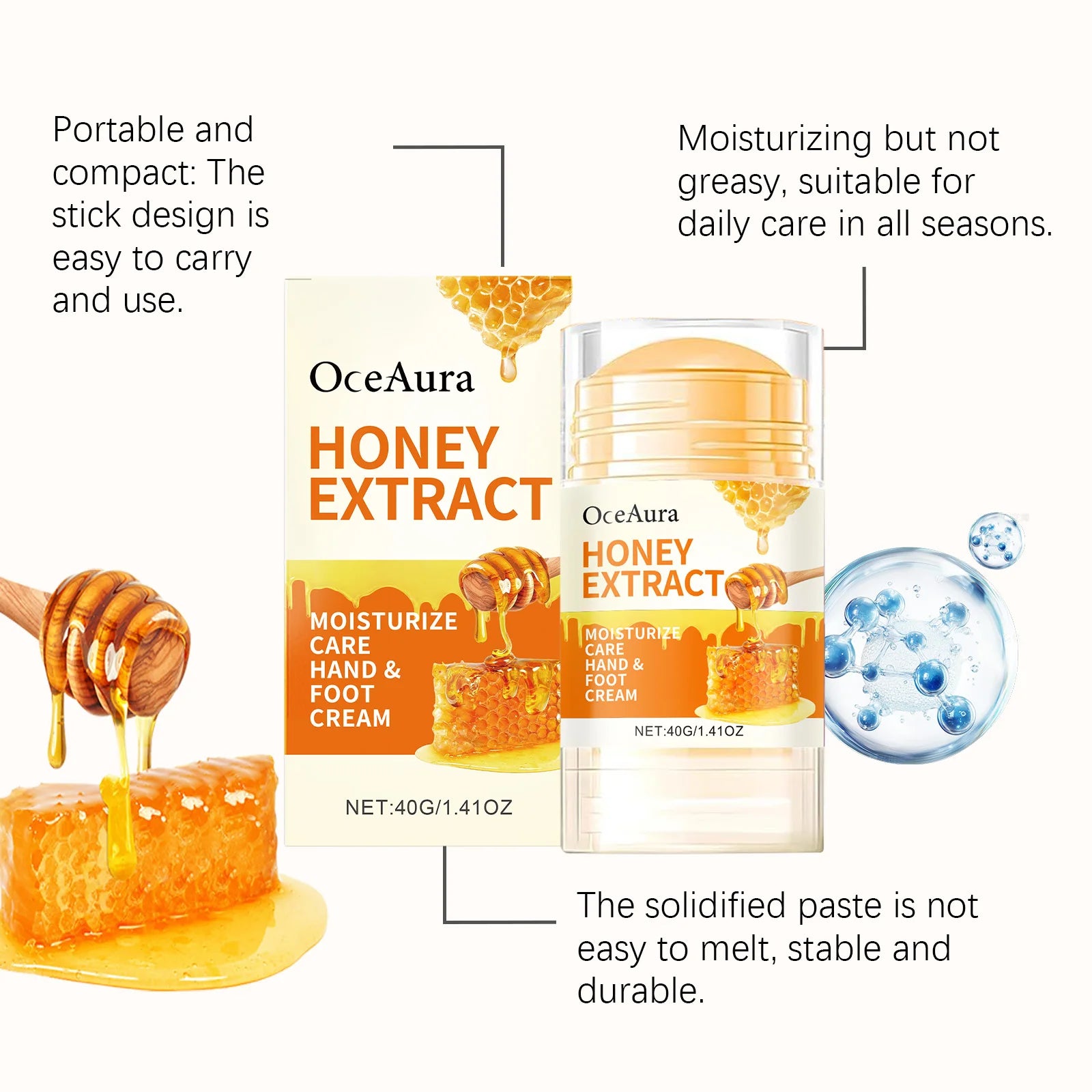 Moisturizing Honey Heel and Hand Repair Balm - 9