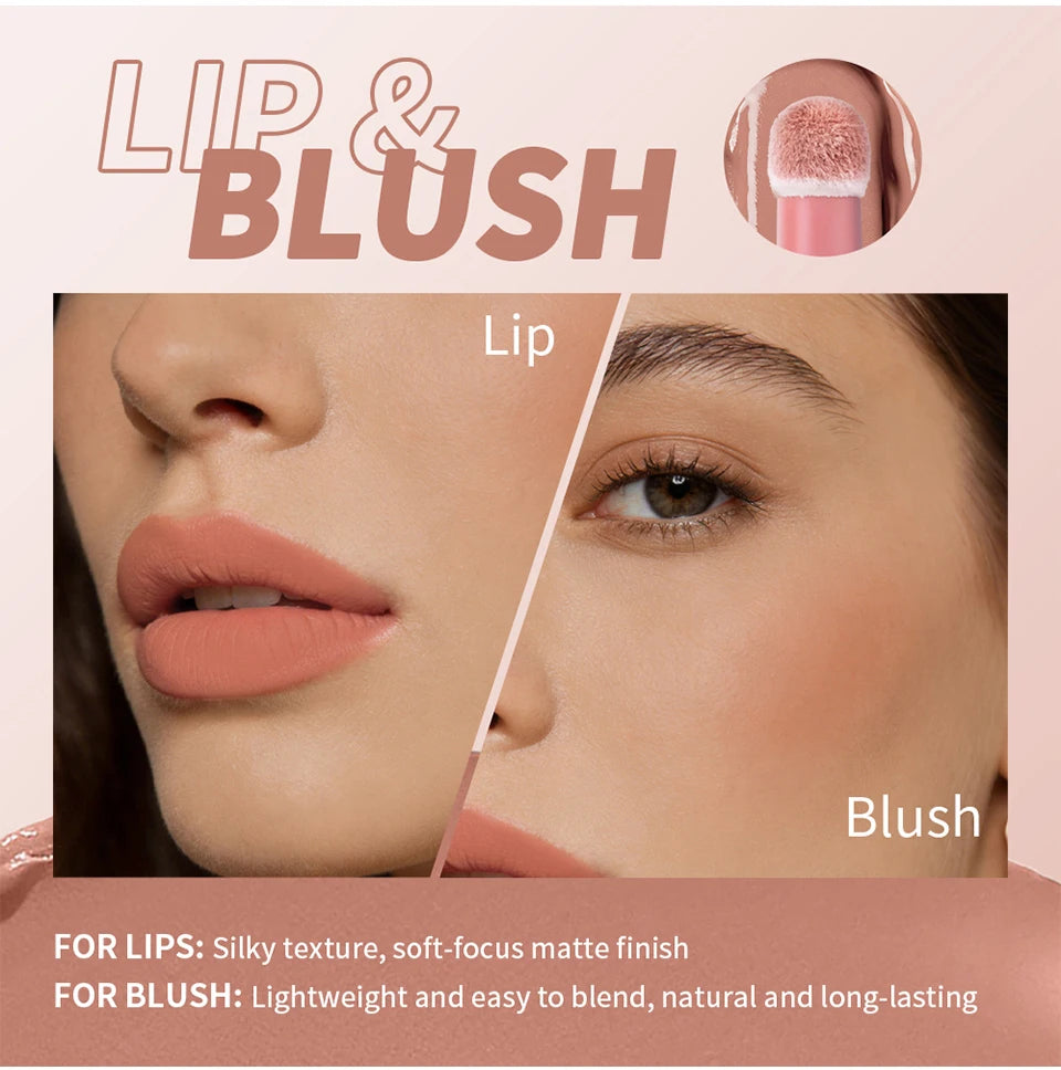 2-in-1 Air Cushion Lip Cream and Cheek Blush