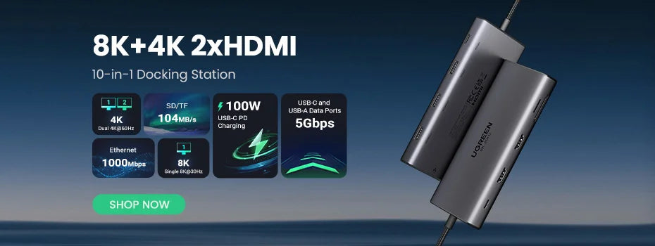 4-Port USB-C 3.2 Gen 2 Hub 10Gbps Multiport Adapter
