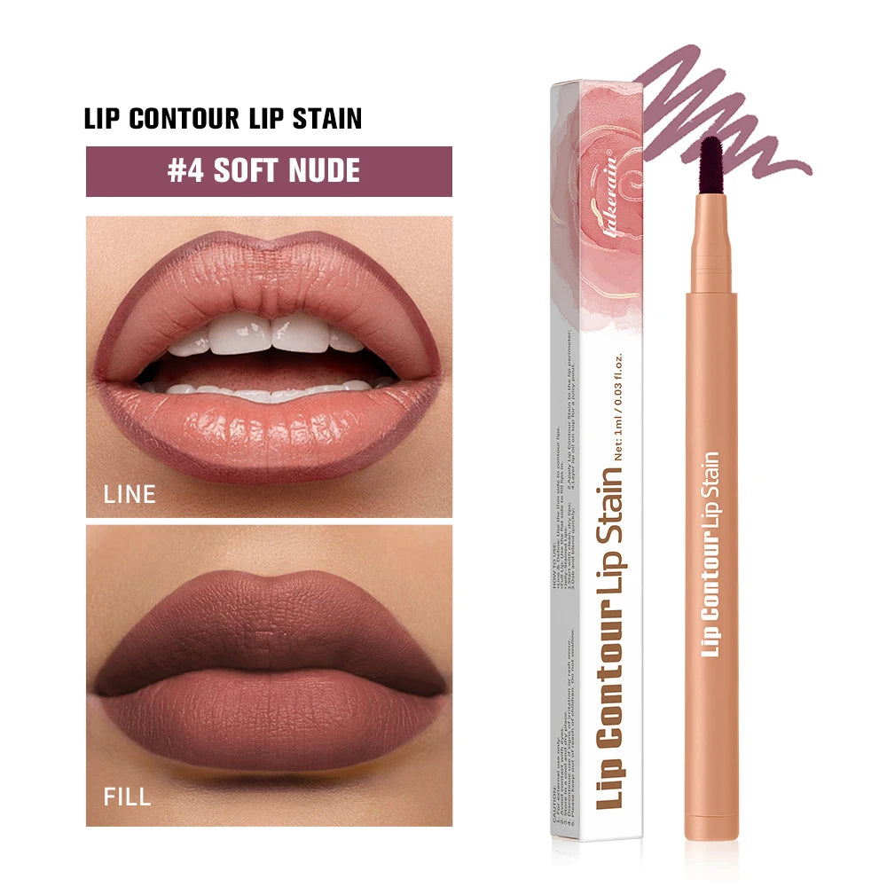 Dual-Sided Long-Lasting Lip Contour Stain and Liner - 30