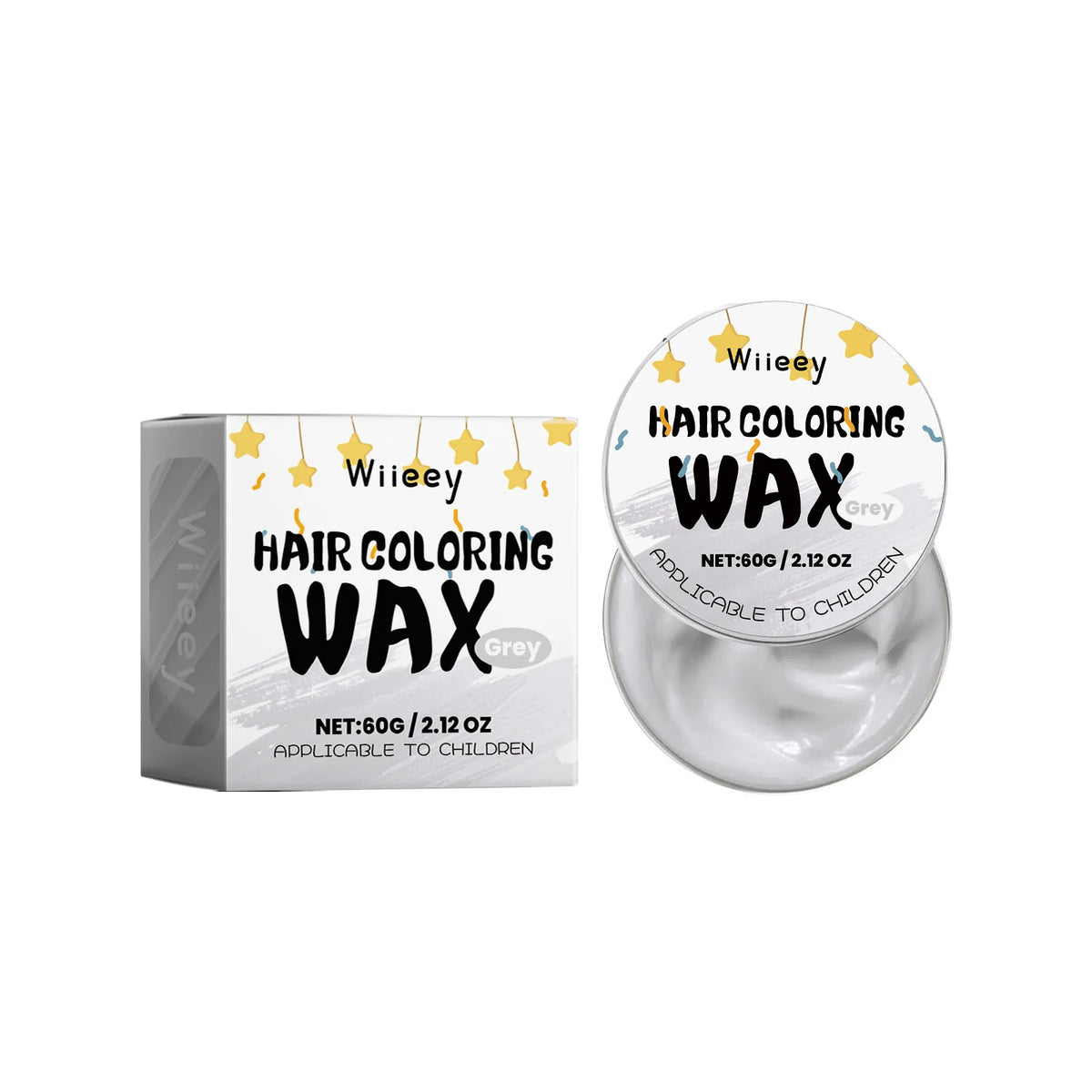 Temporary Hair Color Wax for Kids and Party Styling