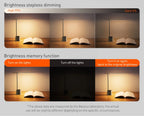 Foldable Rechargeable LED Desk Lamp with Auto Dimming