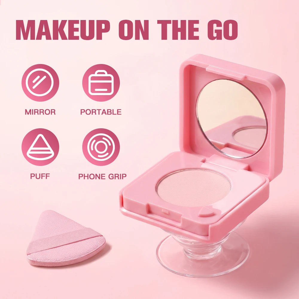 Matte Foundation Stick and Pressed Powder Makeup Set