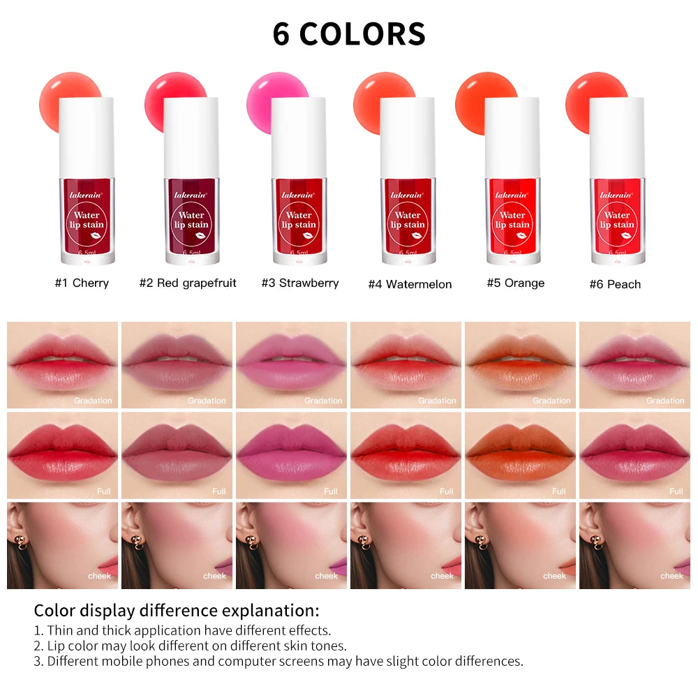 Waterproof 2-in-1 Liquid Lip Tint and Blush