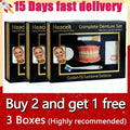 Silicone Full Denture Set for Natural Smile and Comfort