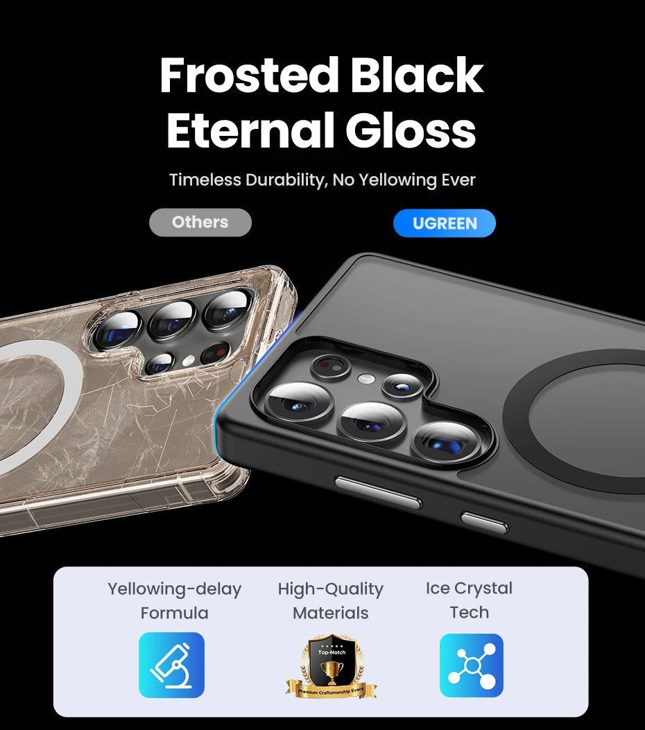 Magnetic Clear Case for Samsung Galaxy S26 Ultra - 24