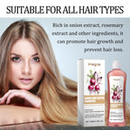 Onion and Biotin Shampoo for Hair Growth and Scalp Repair