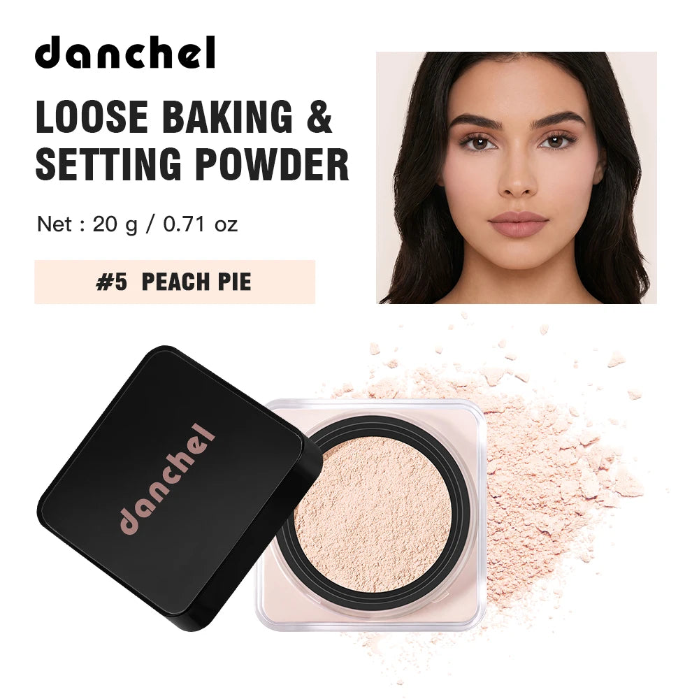 Matte Loose Setting Powder for All-Day Makeup Wear