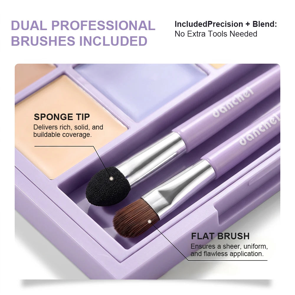 6-Color Face Concealer and Color Correcting Palette
