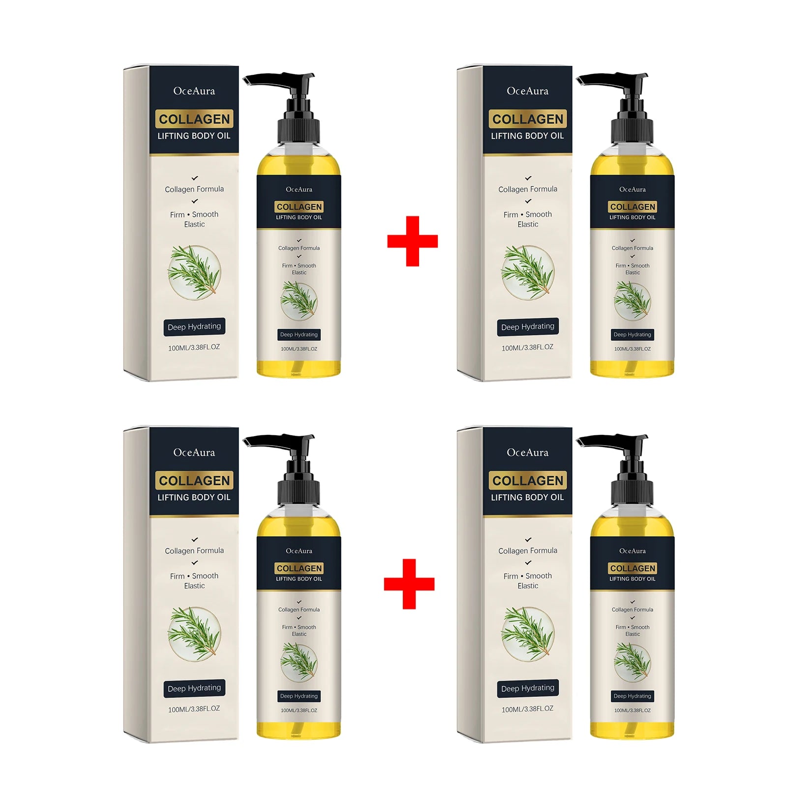 Collagen Lifting Body Oil for Skin Firming and Hydration - 17