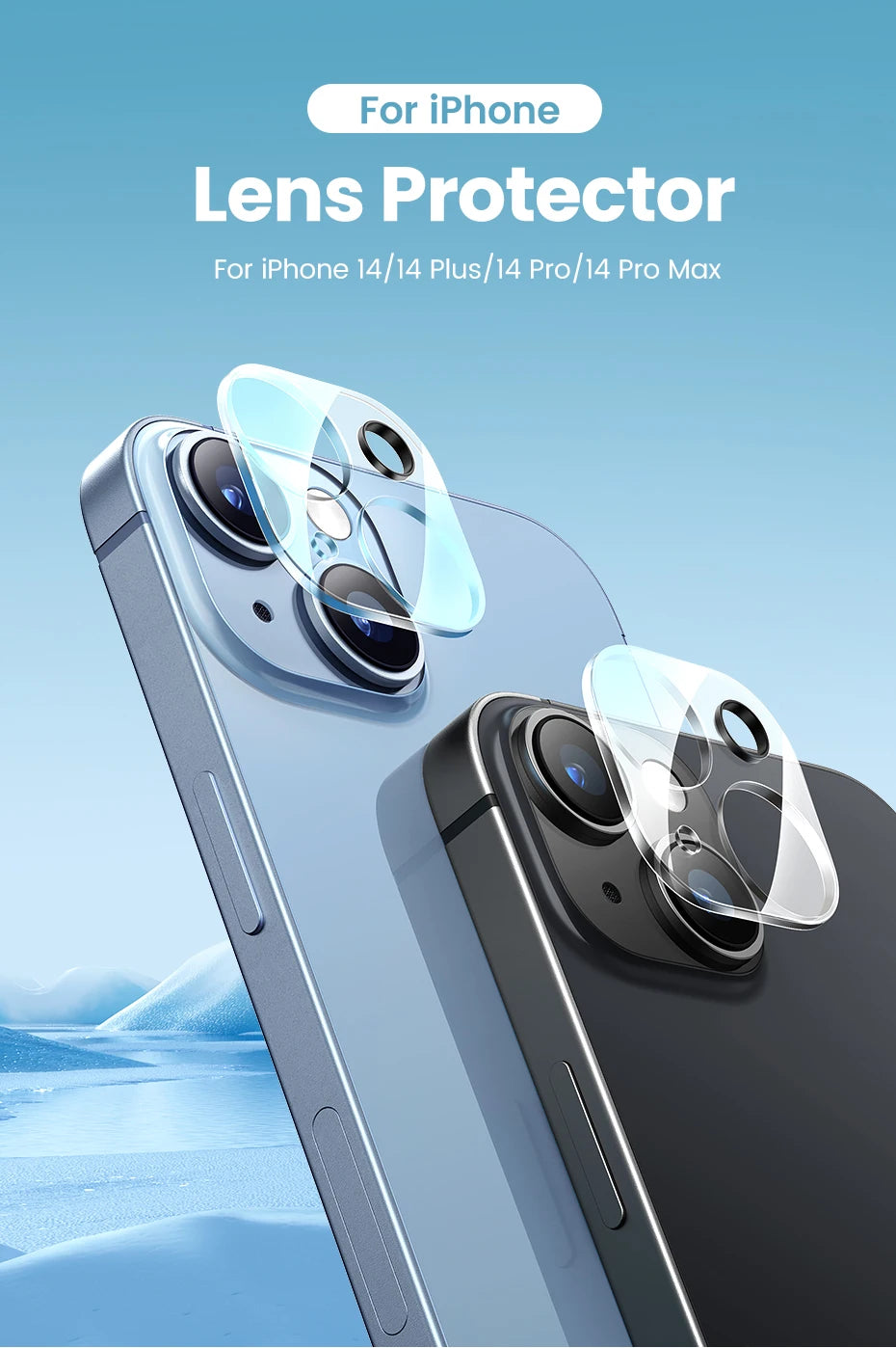 Tempered Glass Camera Lens Protector for iPhone 13-15 Series - 7