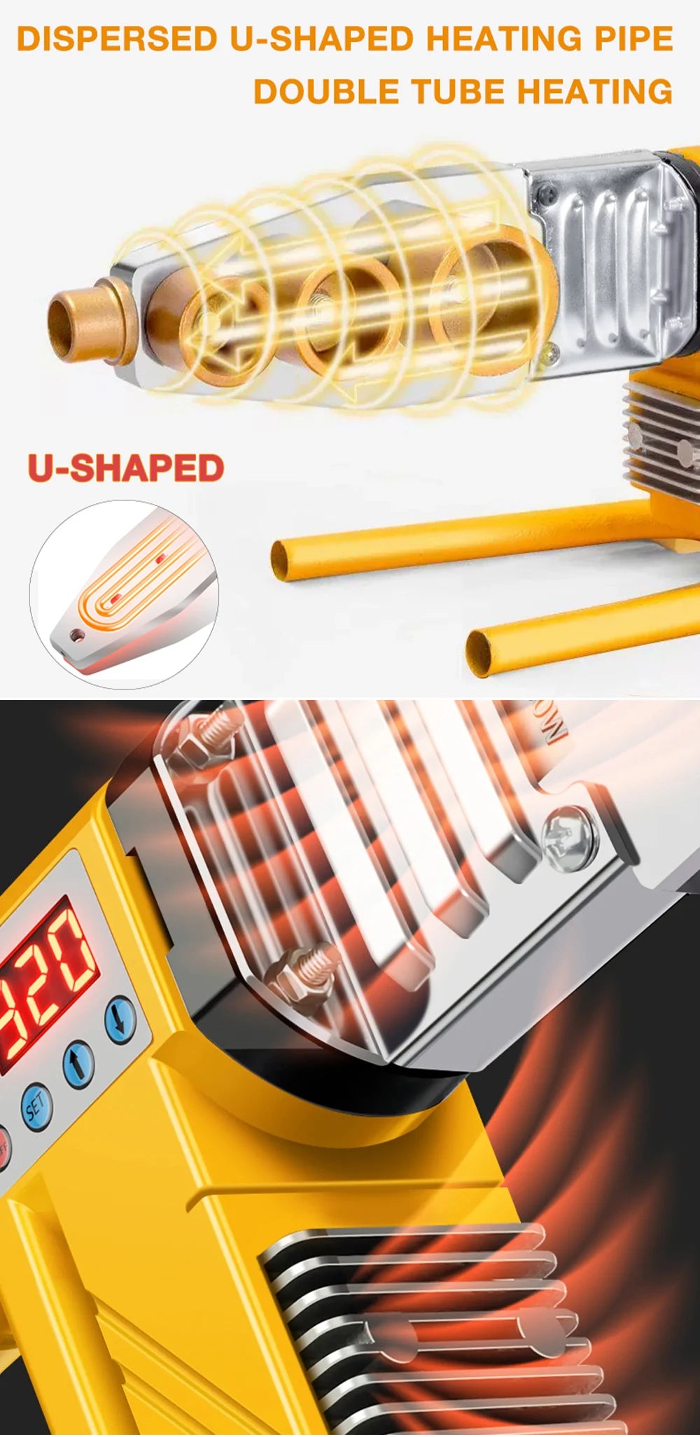 Professional Plastic Pipe Welding Machine for PPR/PE/PB Pipes - 9