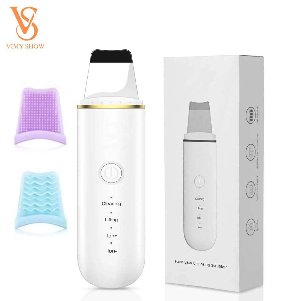 Ultrasonic Face Spatula and Pore Cleaning Tool