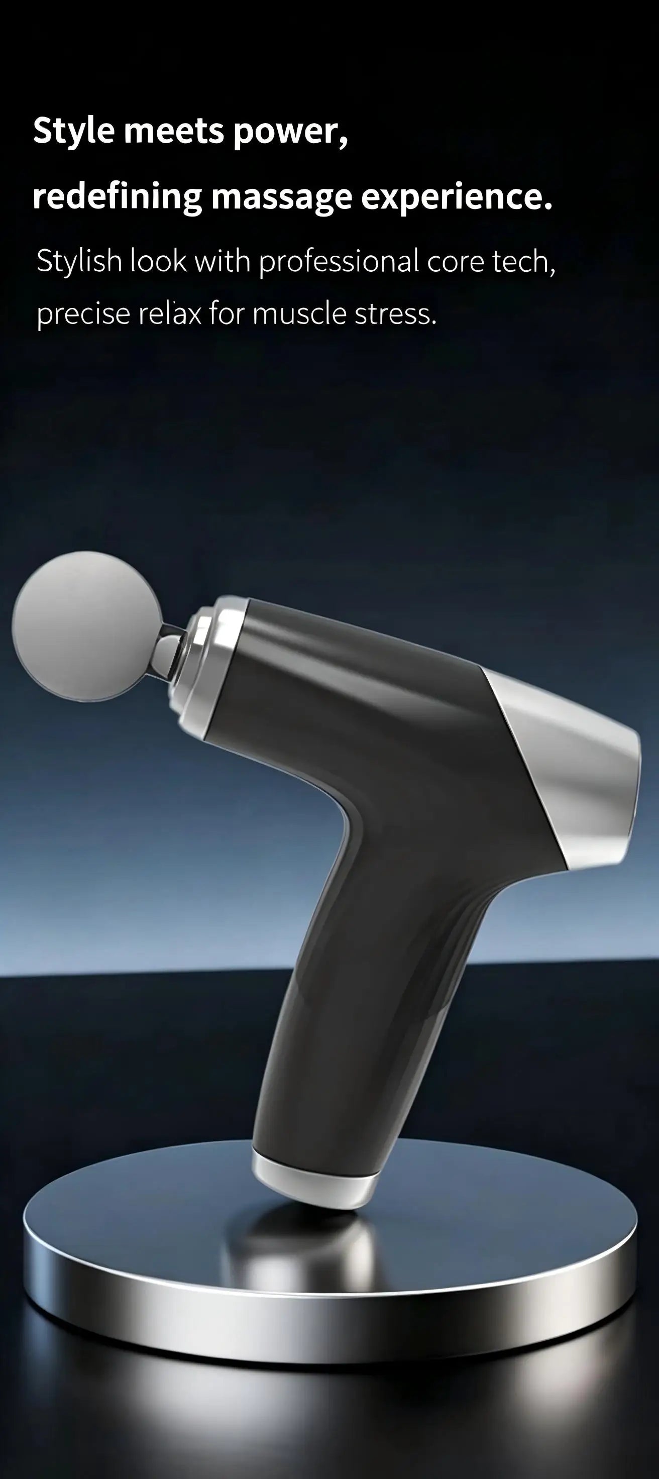 Portable Deep Tissue Percussion Muscle Massage Gun - 9