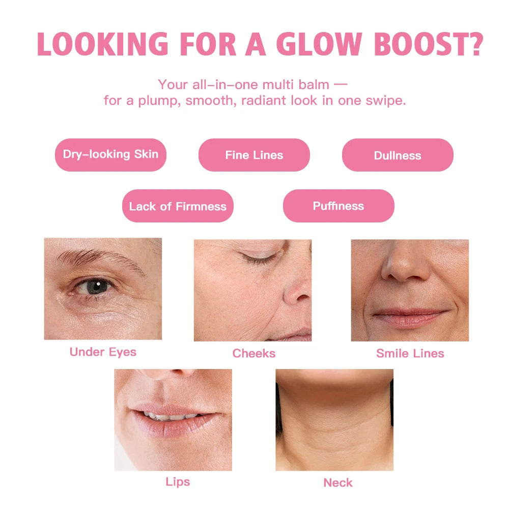 PDRN Pink Collagen Hydrating Multi-Use Balm Stick - 10