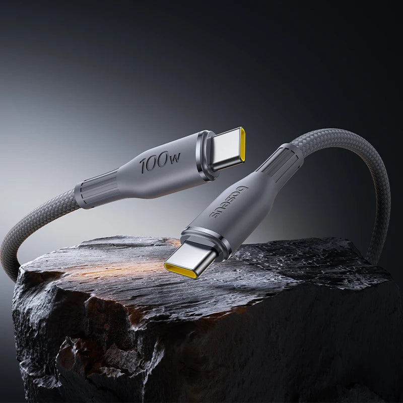 100W USB-C to USB-C Fast Charging and Data Sync Cable - 8
