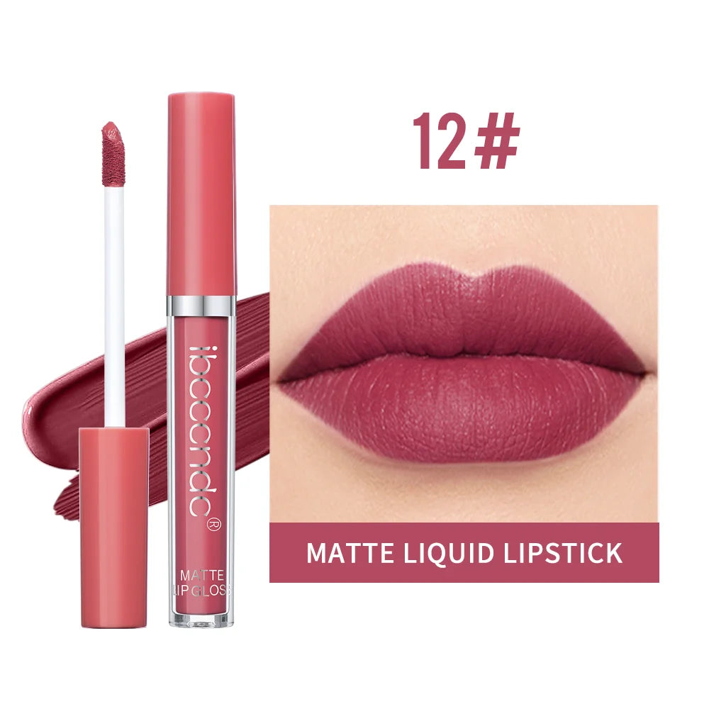 Matte Velvet Liquid Lipstick Waterproof Long-Lasting - 22