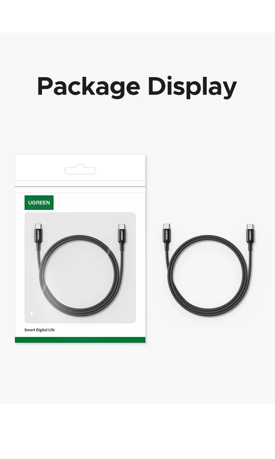 100W USB-C to USB-C Fast Charging Cable