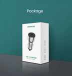 36W Dual Port USB-C PD Fast Car Charger