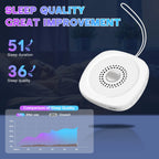 Portable White Noise Sound Machine for Baby and Adult Sleep