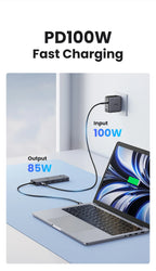6-in-1 USB-C Docking Station with 4K 60Hz HDMI and 10Gbps Data Transfer