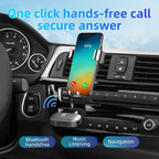 Bluetooth 5.3 Wireless Audio Receiver 3.5mm Aux Adapter for Car Speaker
