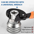 Universal Adjustable Socket Wrench Tool Set for Bolts and Nuts