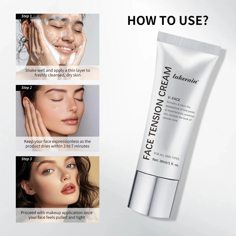 Instant Face Tension Tightening and Pore Blurring Cream