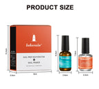 Nail Prep Dehydrator and Primer Set for Long-Lasting Manicures