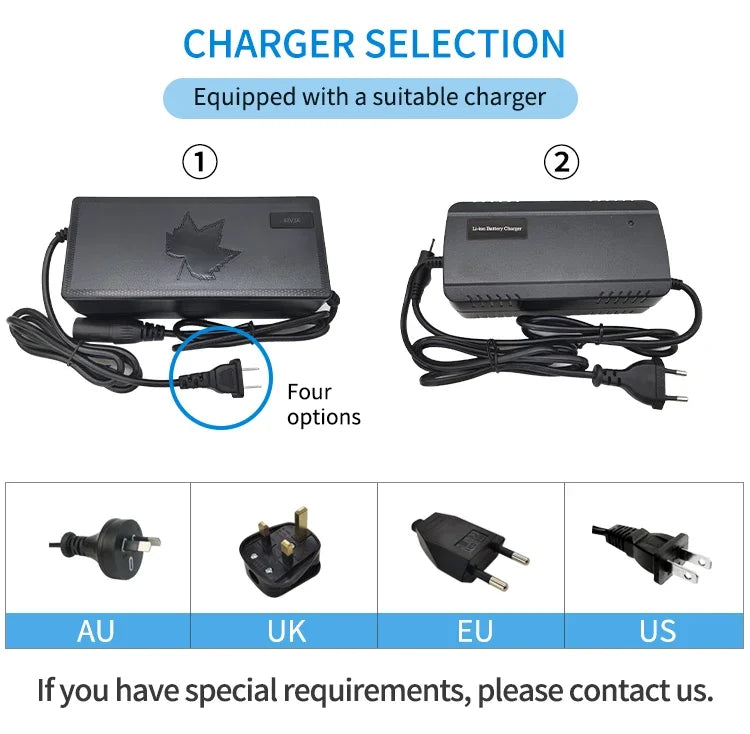36V Lithium-Ion E-Bike Replacement Battery Pack