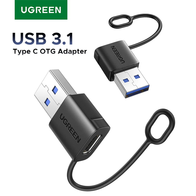 USB-A to USB-C OTG Data Transfer Adapter