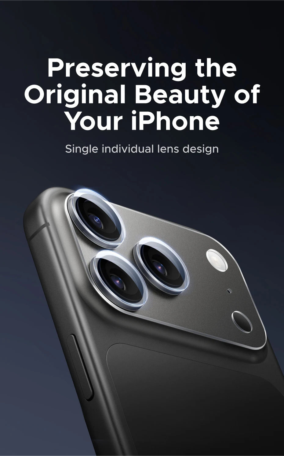Glass Camera Lens Protector for iPhone 17 Series - 11