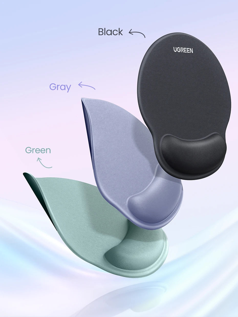 Ergonomic Memory Foam Mouse Pad with Wrist Support