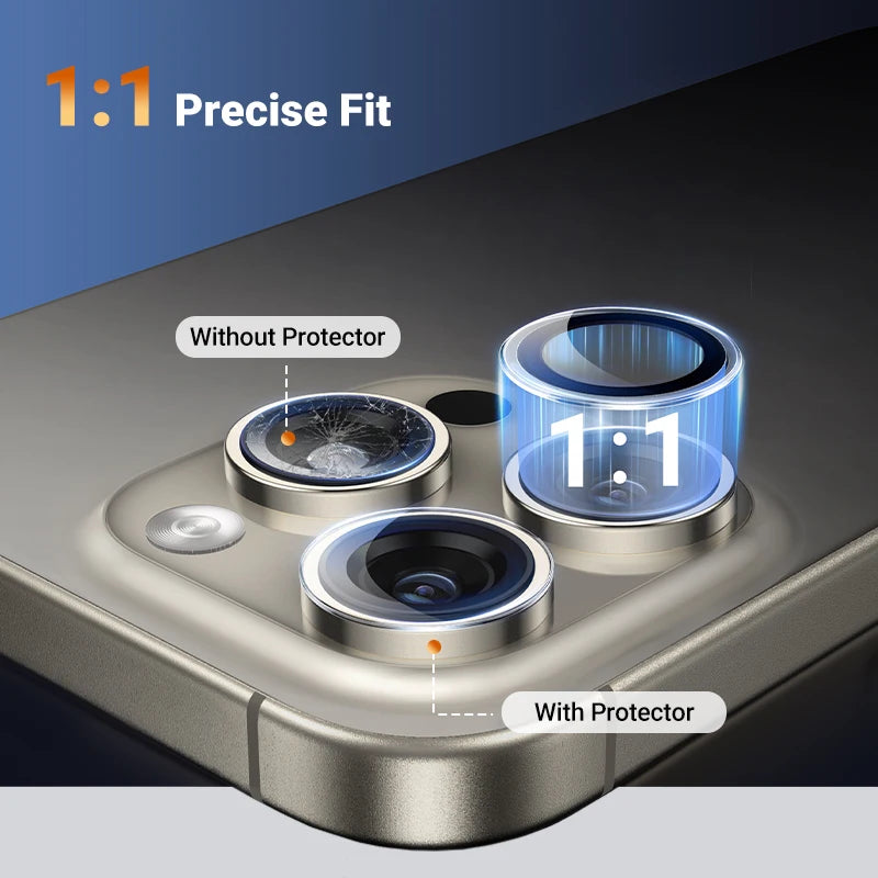 Tempered Glass Screen Protector for iPhone 16 Series