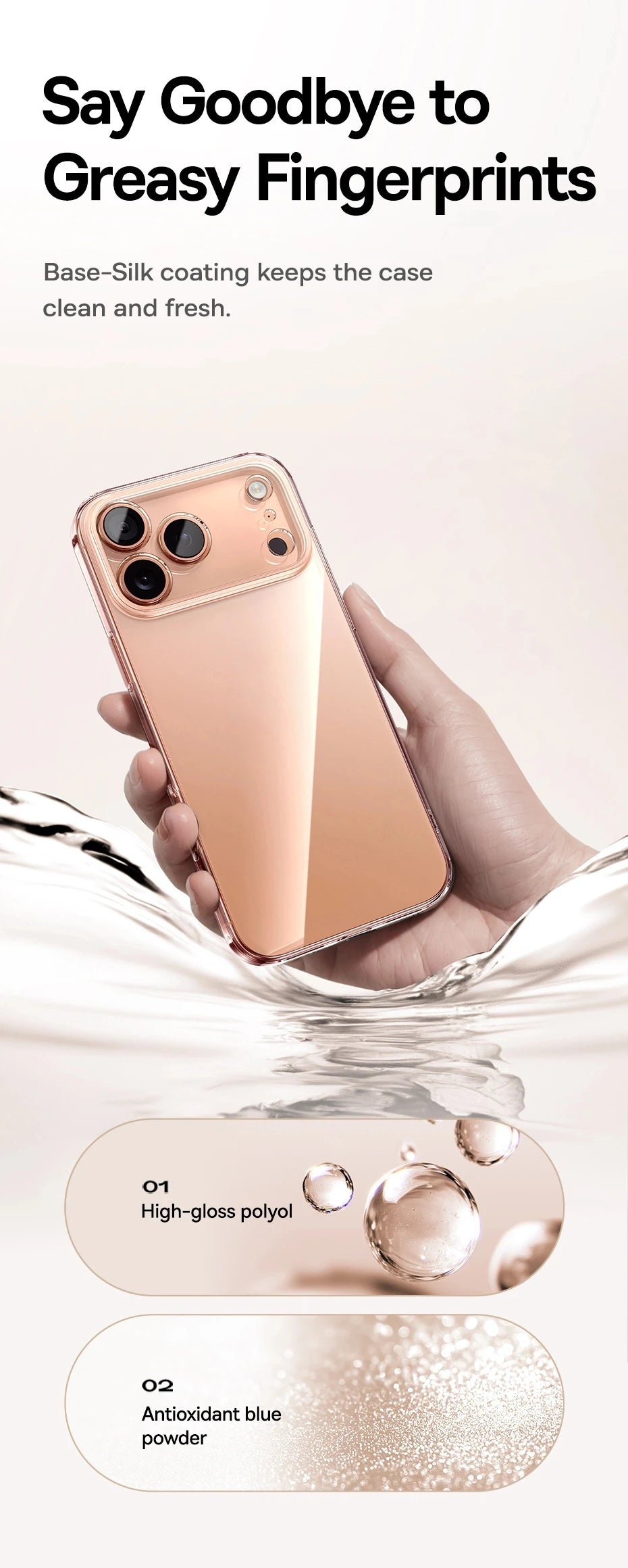 Ultra-Thin Clear Protective Case for iPhone 17, 16, and 15 Series - 14