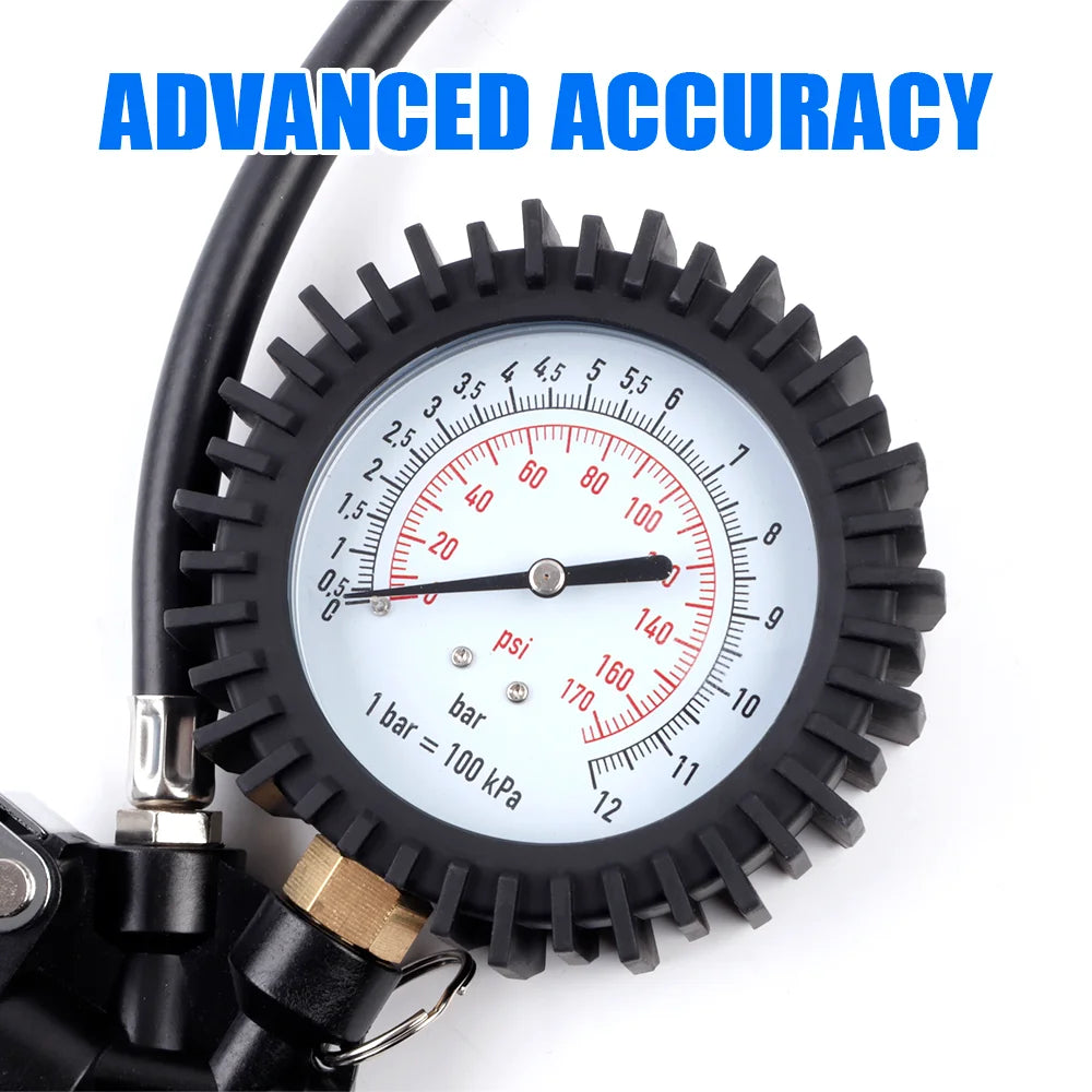Heavy-Duty Digital Tire Inflator with Pressure Gauge 0-170 PSI