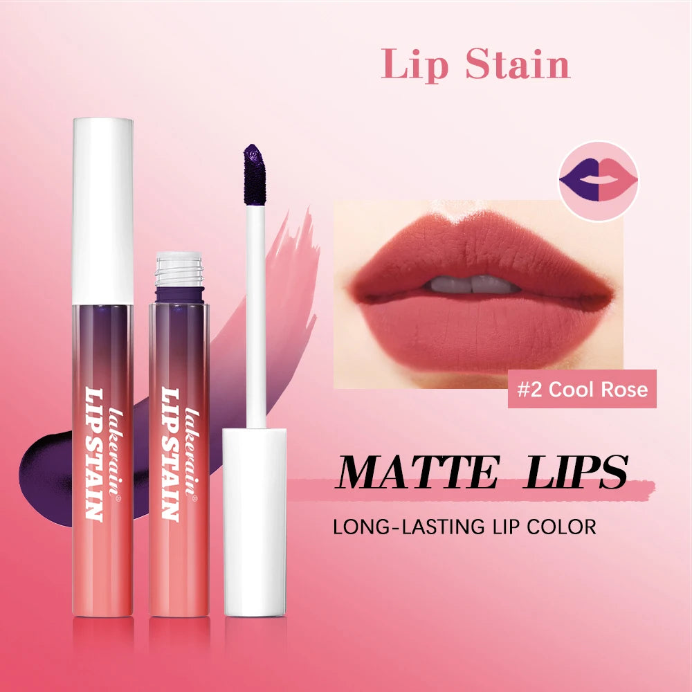 Waterproof Peel-Off Long-Lasting Lip Stain Tint - 4
