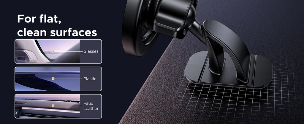 Magnetic Car Phone Mount for Dashboard and Air Vent