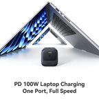 100W GaN USB-C Fast Charger for Laptops and Smartphones